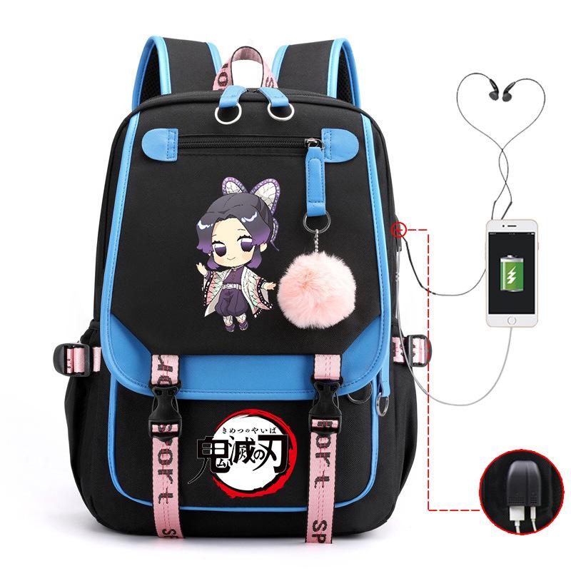 Истребитель демонов стол истребления призраков школьный рюкзак для ученика средней школы ученик начальной школы ученик средней школы