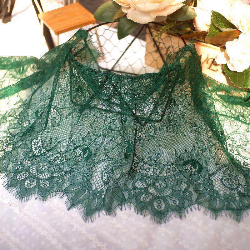 3 метра кружевная бейка для ресниц, ширина 35 см, высококачественное кружево для ресниц, юбка «сделай сам», удлиняющая одежда, швейная ткань, кружевная ткань