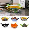 Cloth Heating Bowl Cover Microwave-Safe Dish Rack Various Pattern Hot Bowl Holder Hot Pads Heat Proof
