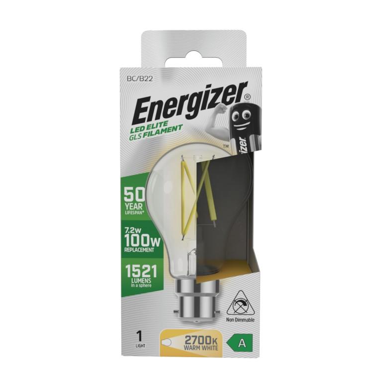 Светодиодная лампа GLS Energizer BC / B22