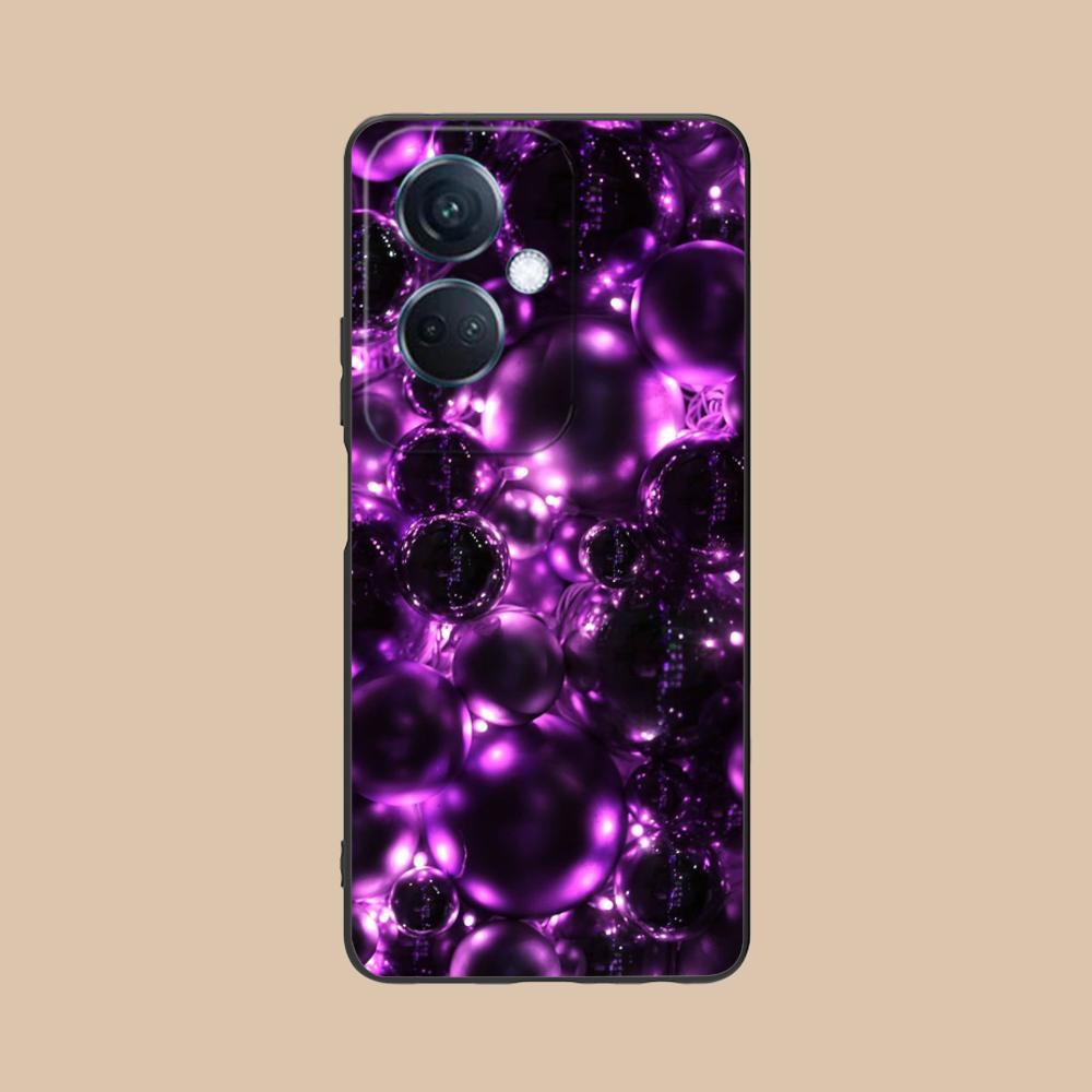 Роскошный Фиолетовый Чехол для Мобильного Телефона для OPPO Find X9 X8 X7 X6 X5 X3 X2 Plus s Pro Ultra Lite Цветной Печатный Чехол Красивый Чехол
