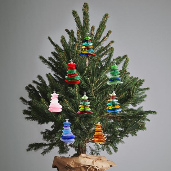 Адвент-календарь из морского стекла 2025 24-дневная коробка для отсчета времени Многофункциональное рождественское украшение для детских комнат, домов, машин