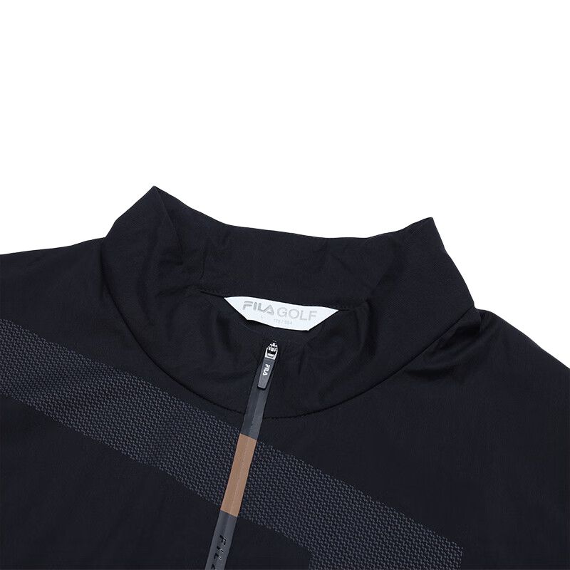 Fila Спортивная куртка серии Golf со стойкой, однотонная, с длинным рукавом, мужская куртка Legendary-Blue A11M435702F-NV