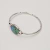 Abalone Shell Gemstone : 925 Sterling Silver Handmade Gemstone Bracelet Jewelry