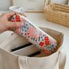 Flower Korean Style Pen Bag Print Cloth Stationery Bag Fashion Embroidered Pencil Case  Student