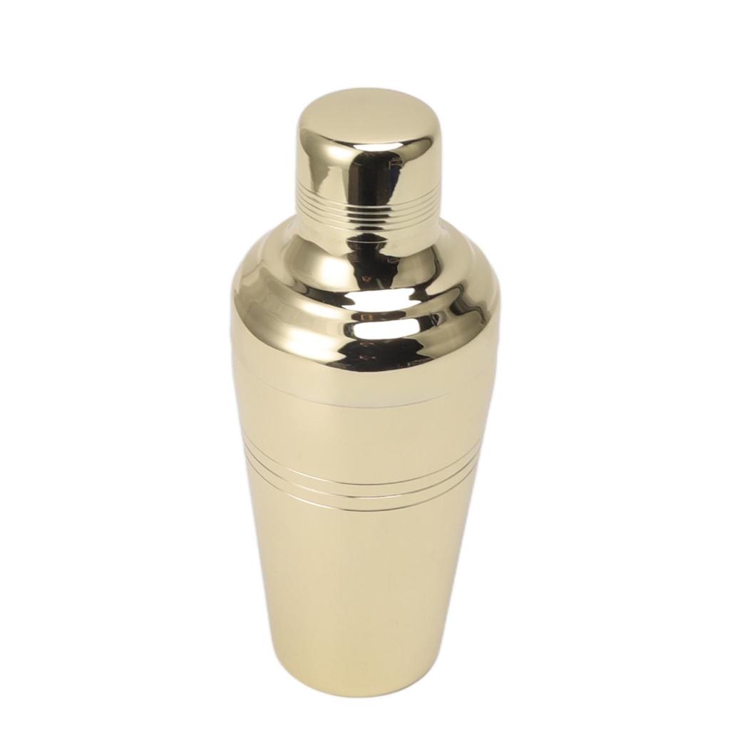 Cocktail Shaker 304 Stainless Steel Mixer Drink Shaker for Home Bartending Kit Bar Tool 510ml Gold