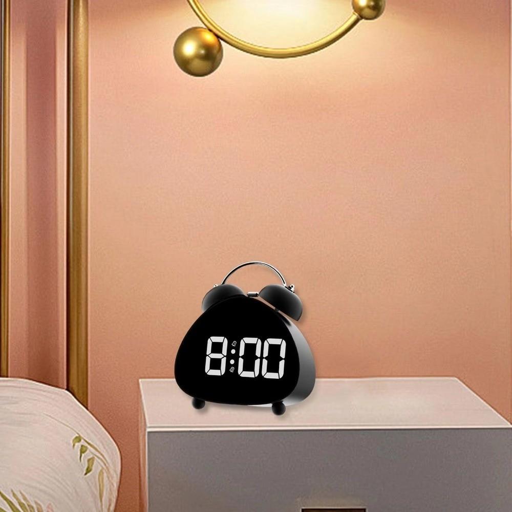 Super Loud Sound Digital Alarm Clock LED Electronic Display Smart Alarm Clock Bedroom