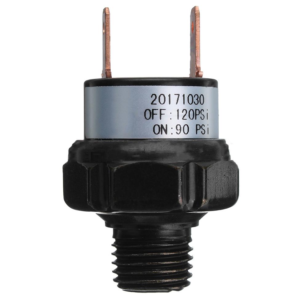 Air Pressure Switch 1/4" NPT 12V/24V For Air Compressor Pressure Control Switch Valve 70-100PSI,90-120PSI,110-140PSI,120-150PSI