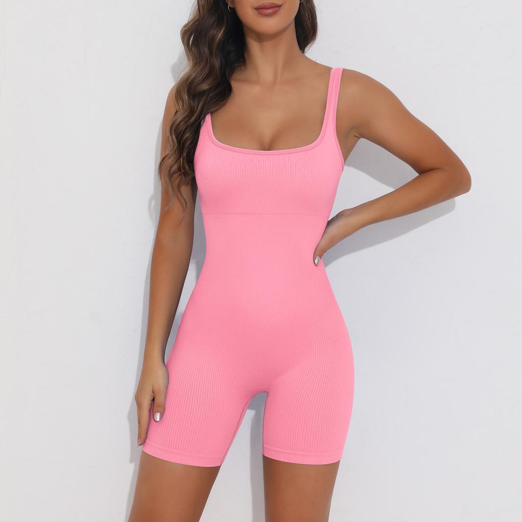 Seamless Push Up Bodysuit Nessaj Gym Fitness Jumpsuit Sexy Yoga Bodysuit Women Sexy High Waist Rompers