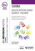 The My Revision Notes: Education and Early Years T Level Book
