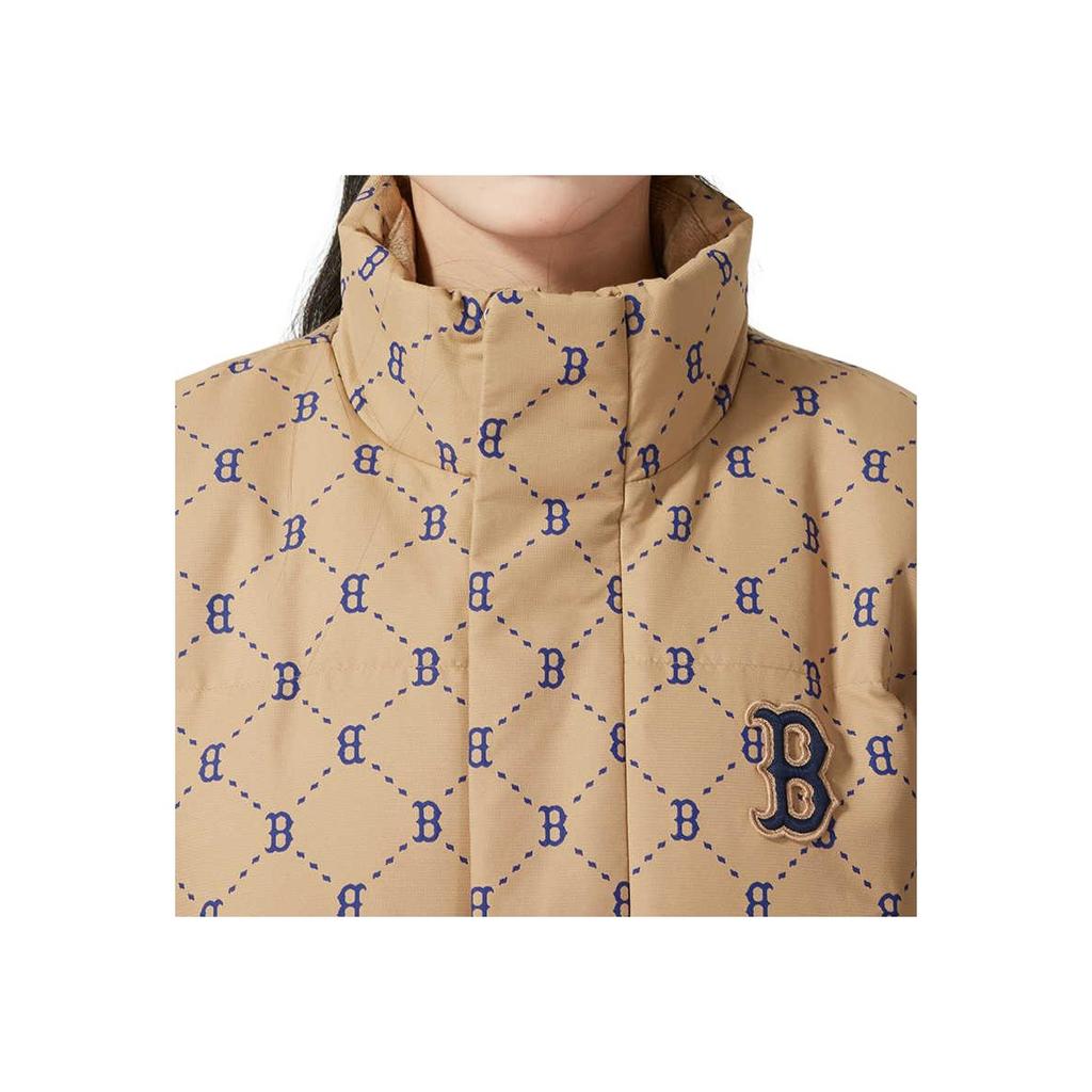 Новый пуховик MLB Basic Boston Red Sox Унисекс Светло-бежевый 3ADJM1046-43BGL