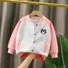 Children's Baseball Jacket 2025 Spring and Fall New Baby Jacket Men and Women In The Big Boys and Girls Casual Blouse Cardigan