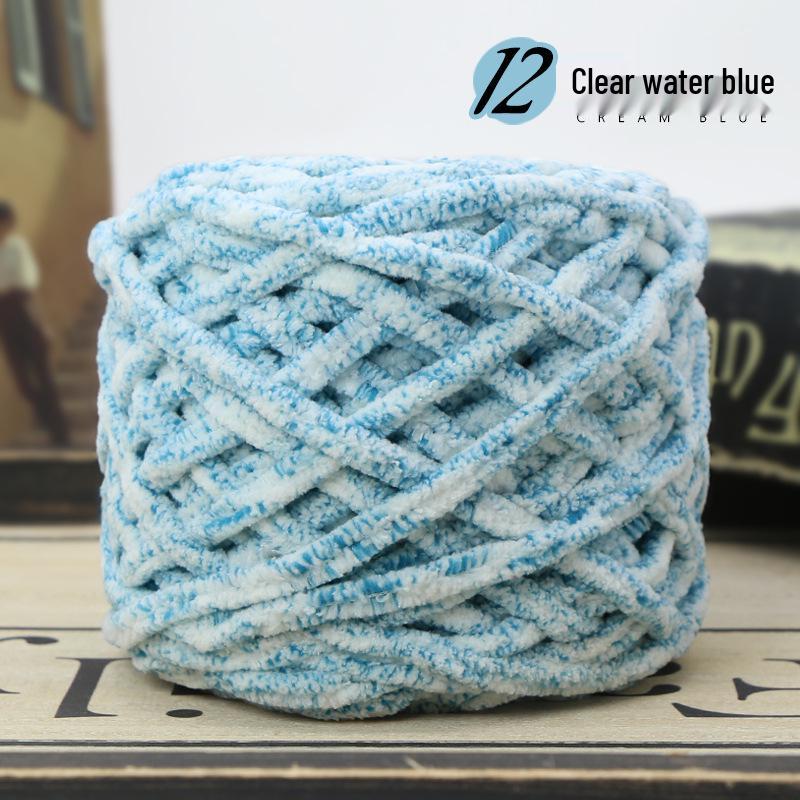 Толстая пряжа Ice Wool для вязания одеял, тапочек, шейных платков и шарфов