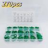 270Pcs Heat-resistant O-Ring Seals Assortment Kit  Refrigerant System