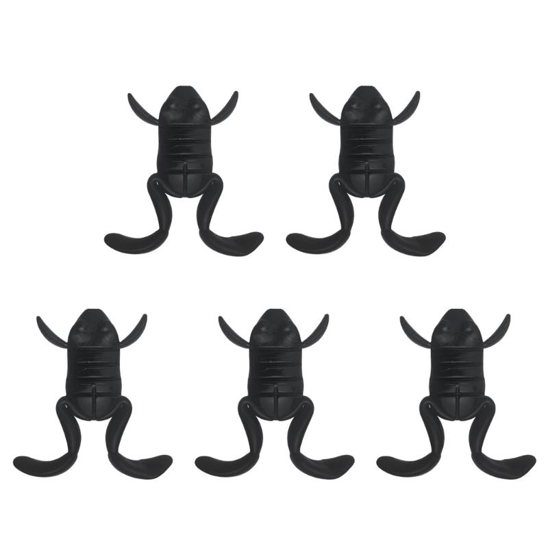 5 шт. Приманки-лягушки Мягкая искусственная плавающая приманка Имитация лягушек Приманки Поверхностные плавающие приманки Простые в использовании