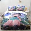 New Genshin Impact Nahida Kawaii Cute Cartoon Nahida King Twin Double Child Bedding Set Microfiber or Polyester Duvet Cover Set