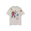 Футболка унисекс Li Ning CF Earth Seven Days Sports Leisure, цвет яичной скорлупы-серый AHSQ382-1