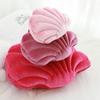 Sea Shell Velvet Back Shell Stuffed Plush Pillow Home Home Bed Sofa Cushion Decoration Plush Toys Gift