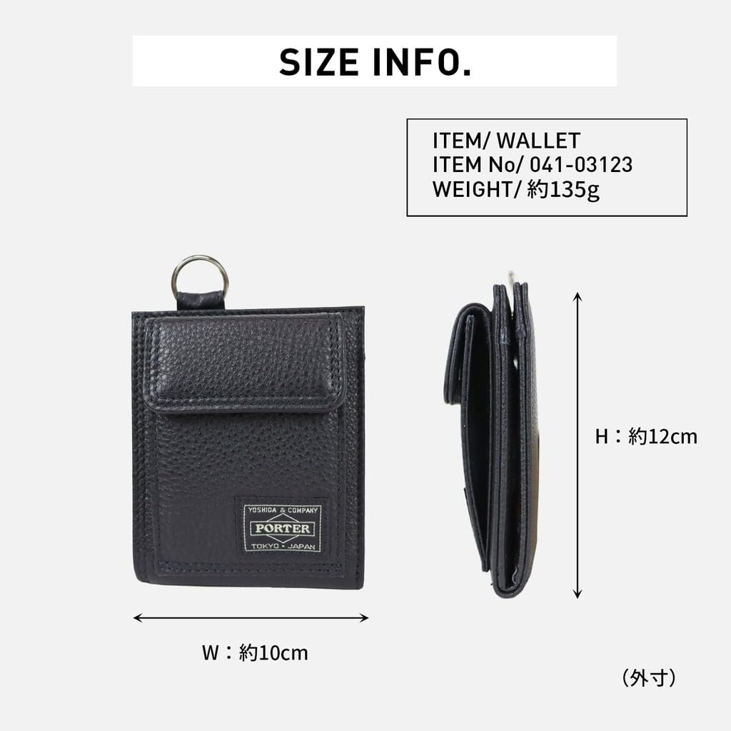 CALM WALLET wallet [PORTER] Bi-fold 041-03123 Camel/40