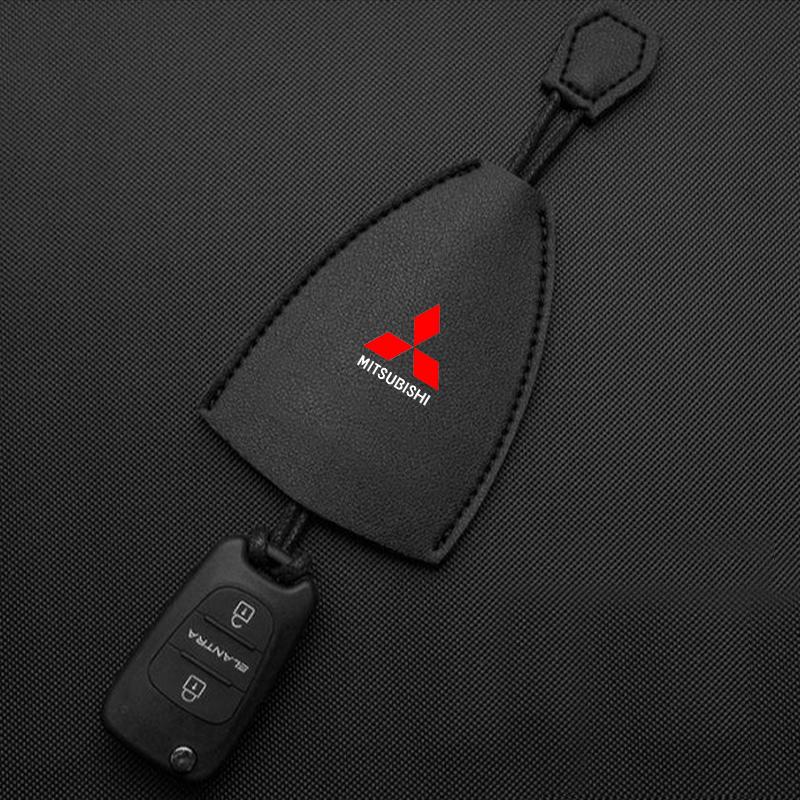 Сумка для хранения брелока автомобиля Раздельный чехол для автомобильного ключа Чехол для ключа для Mitsubishi Lancer 9 Ex Evo ASX L200 Colt Pajero Sport