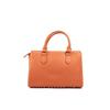 Tote Bag - Thierry Mugler - Elixir 3 - Cognac - Soft Imitation Leather - Zipped