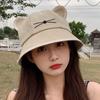 Панама с кошачьими усами для женщин, летняя простая женская шляпа для пешего туризма на пляже