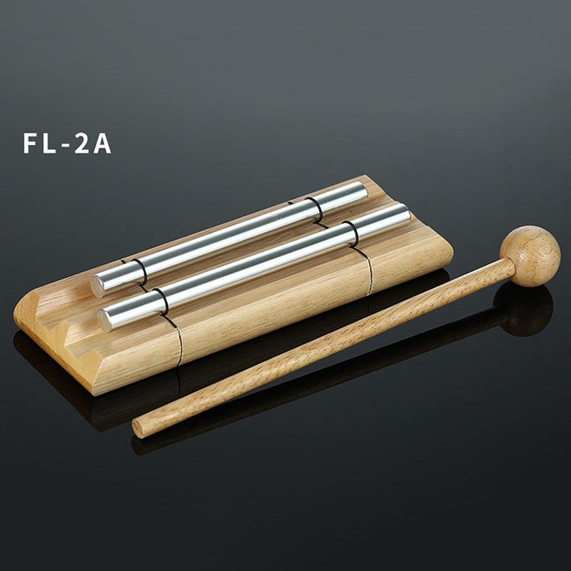 Деревянные колокольчики ветра 7 тонов Звуковое исцеление Медитационный колокол Металлический звуковой луч Колокольчик Йога Профессиональный перкуссионный музыкальный инструмент