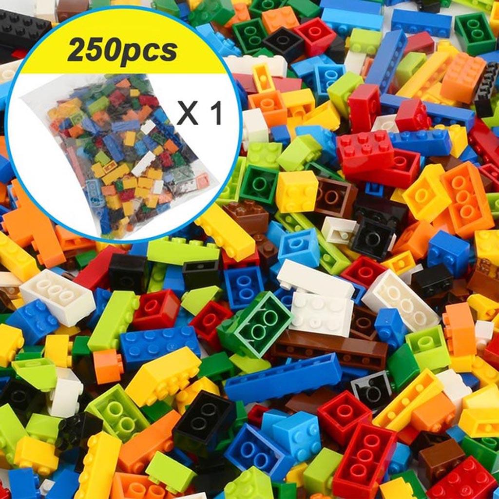 250pcs Kid Colorful Bricks Building Creative Educational intelligence Toy