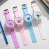 Cute Cartoon Silicone Watch - Candy Colors, Round Face - Perfect for Middle Schoolers