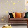 20/42pcs Star Mirror Wall Sticker DIY Acrylic Decal Waterproof Self-adhesive Wallpaper Bedroom Children Room Home Decoration