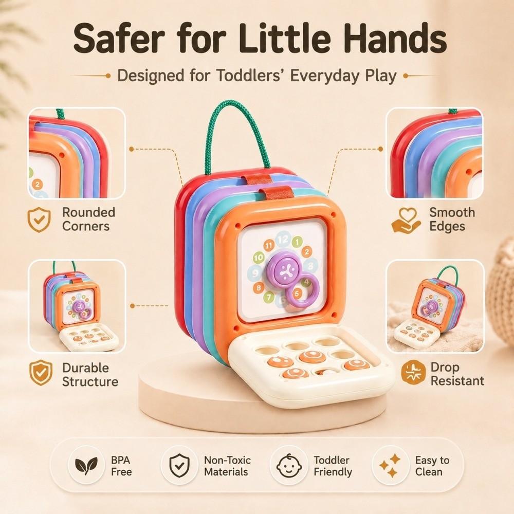 1 Set Fine Motor Training Baby Finger Training Toy Smooth Edge Early Educational Toy Floor Play