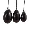 3 / Set Natural Black Obsidian Yoni Egg Kegel Exercise Massage Balls Kegel Exercisers