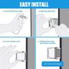 Anti Pinch Home Baby Protection Glass Door Lock Slide Window Locks Child Safety Lock Cabinet Lock