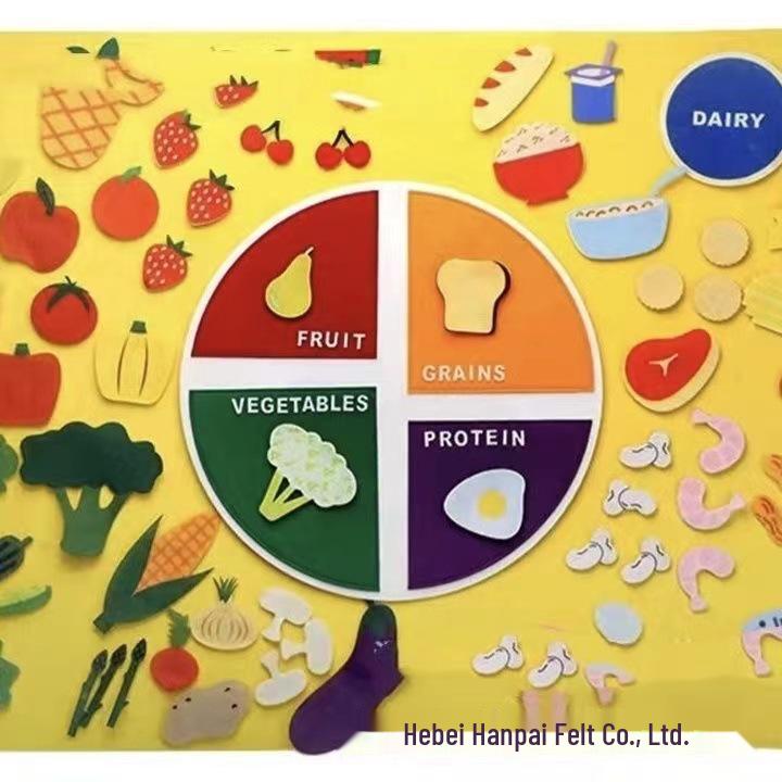 Interstellar Felt Learning Board: Children's Interactive Dress-Up Puzzle for Cognitive Development
