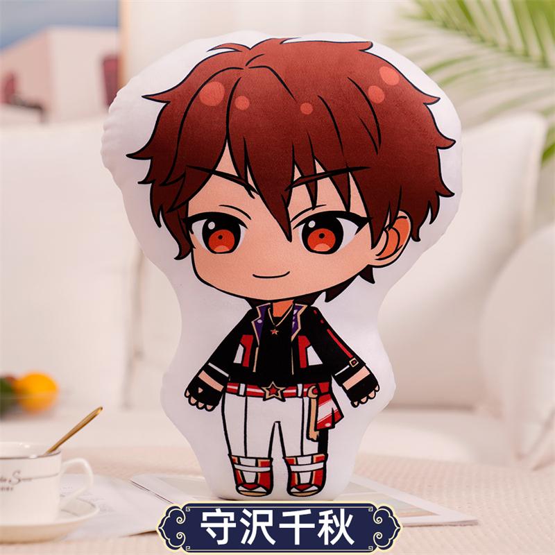 45 см Плюшевая игрушка Ensemble Stars Мультфильмы Аниме Knights UNDEAD Цукинага Лео Сена Изуми Подушка для броска Косплей Реквизит Подушка для дивана