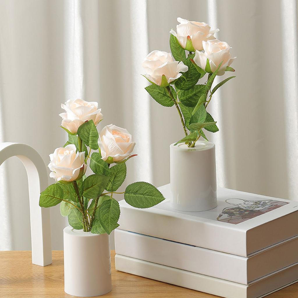 Светодиодная лампа Rose Креативный ночник Rose Декоративная настольная лампа Flower Подарок на День святого Валентина Спальня Изголовье кровати