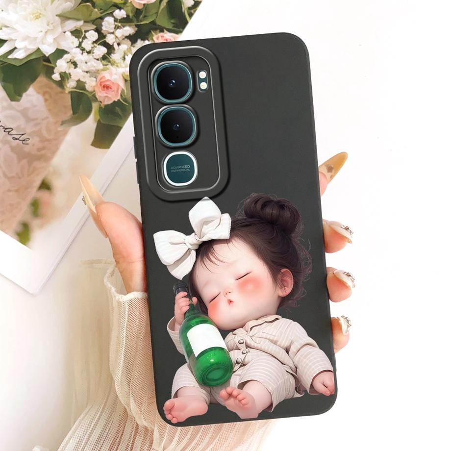Чехол для телефона 'Бабочка Любовь Сердце Бант' для Vivo Y31 2025 V2521 Задняя крышка для Vivo Y21d Y31 2021 VivoY31 Мягкий с защитой камеры Funda