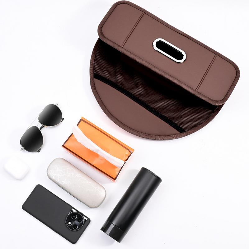 Автомобильные органайзеры для спинок сидений, подголовники для хранения вещей с держателем для мобильного телефона, коробка для салфеток, ящик для хранения зонтов на заднем сиденье автомобиля