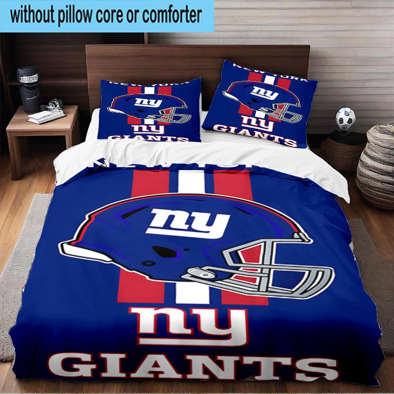 New York Logo 3PCS Bedding Set 2D Printing (Includes 1 Duvet Cover + 2 Pillowcases Coreless), Bedroom decor,Fan gift