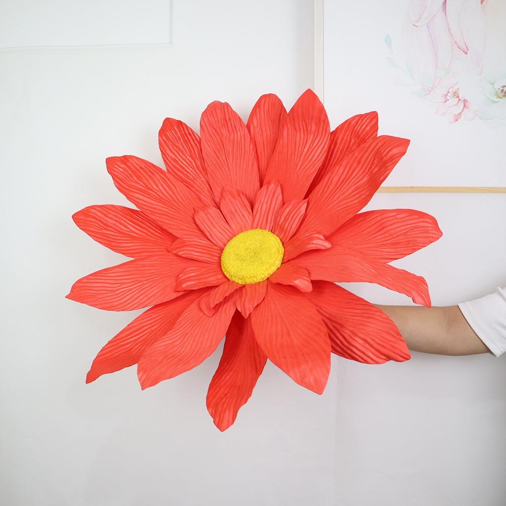 Новая 50см Искусственная Маргаритка Большая Многоцветная Имитация Цветка Водонепроницаемая ПЭ Пена Маргаритка Свадебное Украшение