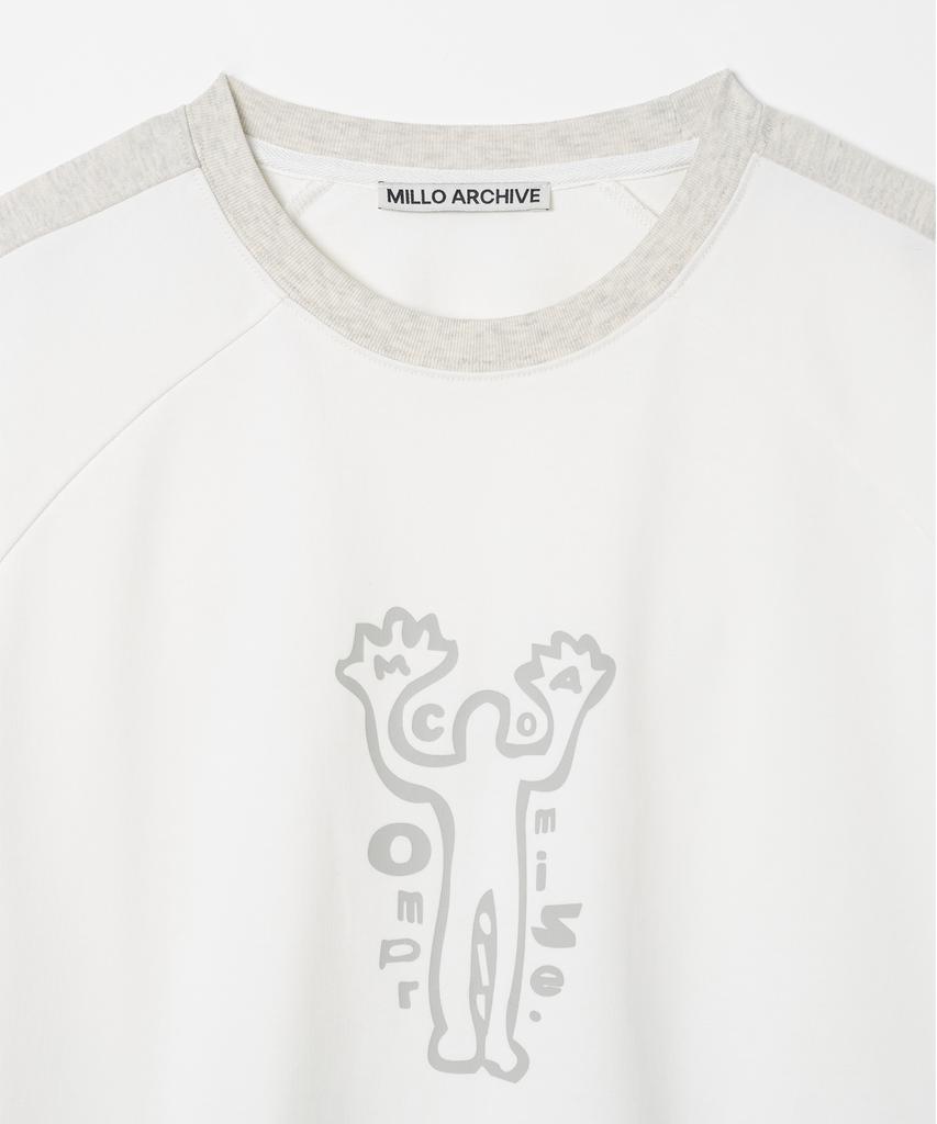 MILLO ARCHIVE Two-Type Crumpy Long Sleeve [White]