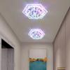 Современный светодиодный потолочный светильник, хрустальный потолочный светильник, люстра для спальни, внутреннее освещение для гостиной, украшение дома, светодиодная люстра