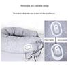 Hezheng Upgraded U-shaped Memory Foam Neck Massager Pillow CN plug (adapter included)