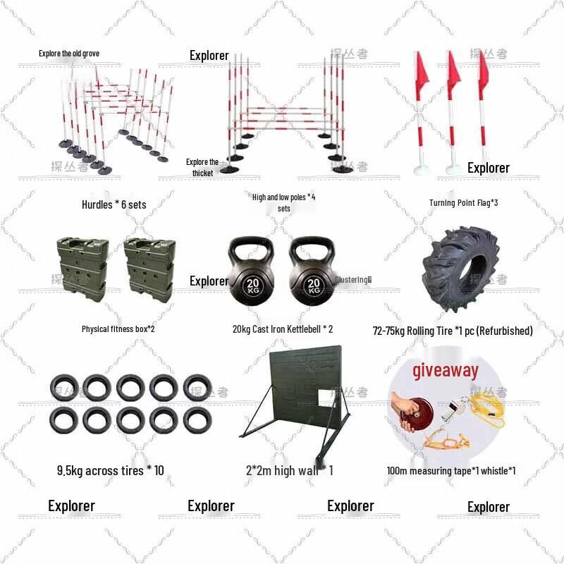 Pathfinder 400M Obstacle Course Training Equipment