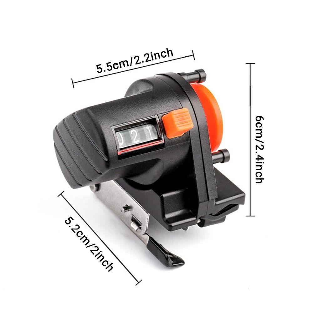 0-999M Fishing Line Finder Counter 6cm Fishing Tackle Length Gauge Counter  Fishing Equipment