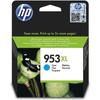 HP 953XL High Yield Cyan Genuine Ink Cartridge (F6U16AE) for HP OfficeJet Pro 8710/8715/8720