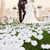 1000 PCS Silk Flower Rose Petals Celebration Wedding Party Decoration White