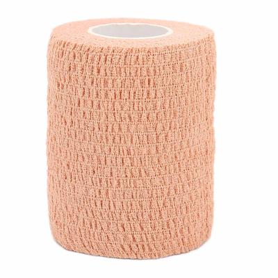 Самоклеящаяся эластичная повязка, удобная, широко применяемая, надежная, дышащая, спортивная лента для обертывания