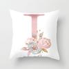 26 Letters Cushion Cover Letter Home Decorative Pillowcase Polyester Throw Pillow Case Cushion Cover For Sofa Almohada Hot Zt25