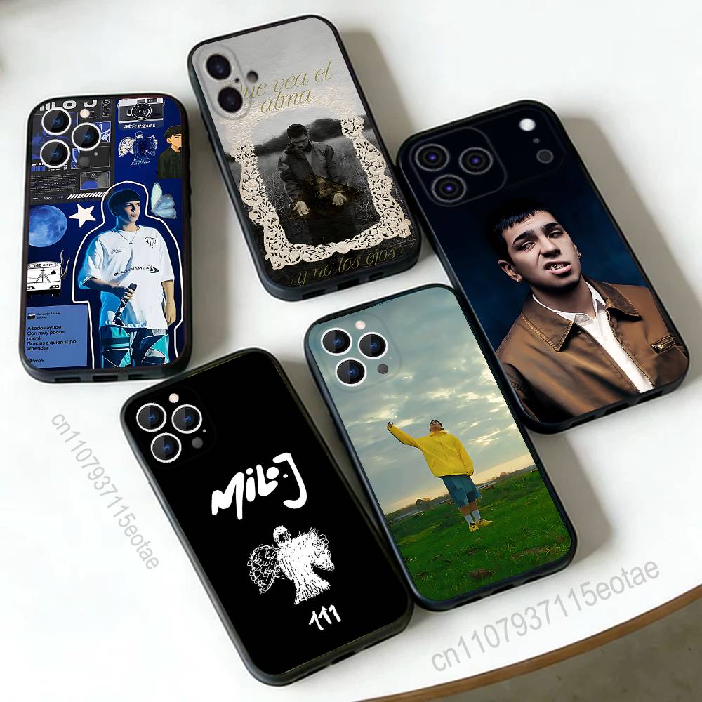 ЧехолSinger Milo J Черный Мягкий Чехол Для iPhone 17 13 14 15 11 16 12 Pro Max Pro Max Plus E Air Mini Чехол для Телефона